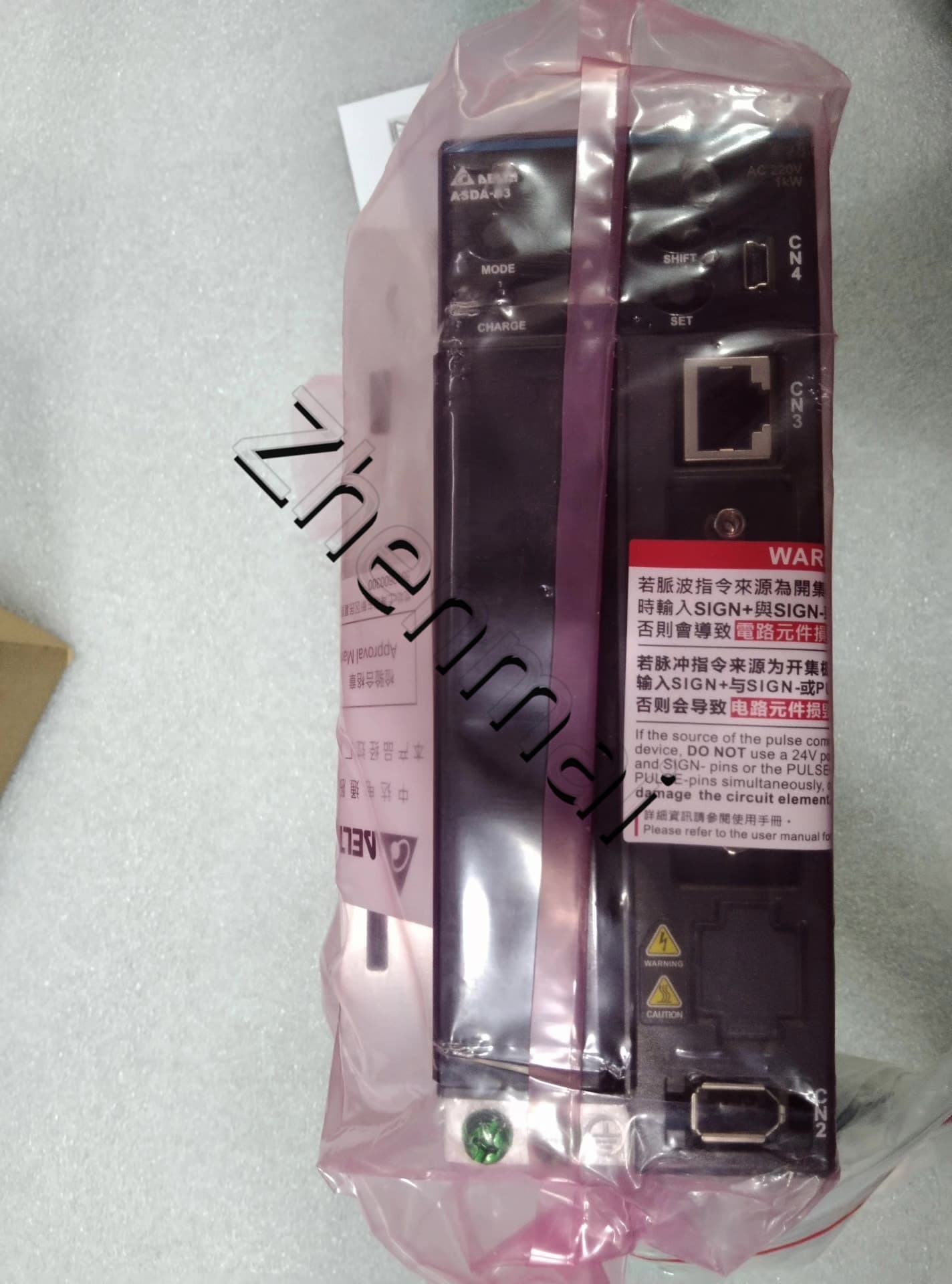 100% brand new original and genuine Delta ASD-B3-1021-L/1KW Frequency converters Drive Servo Motor