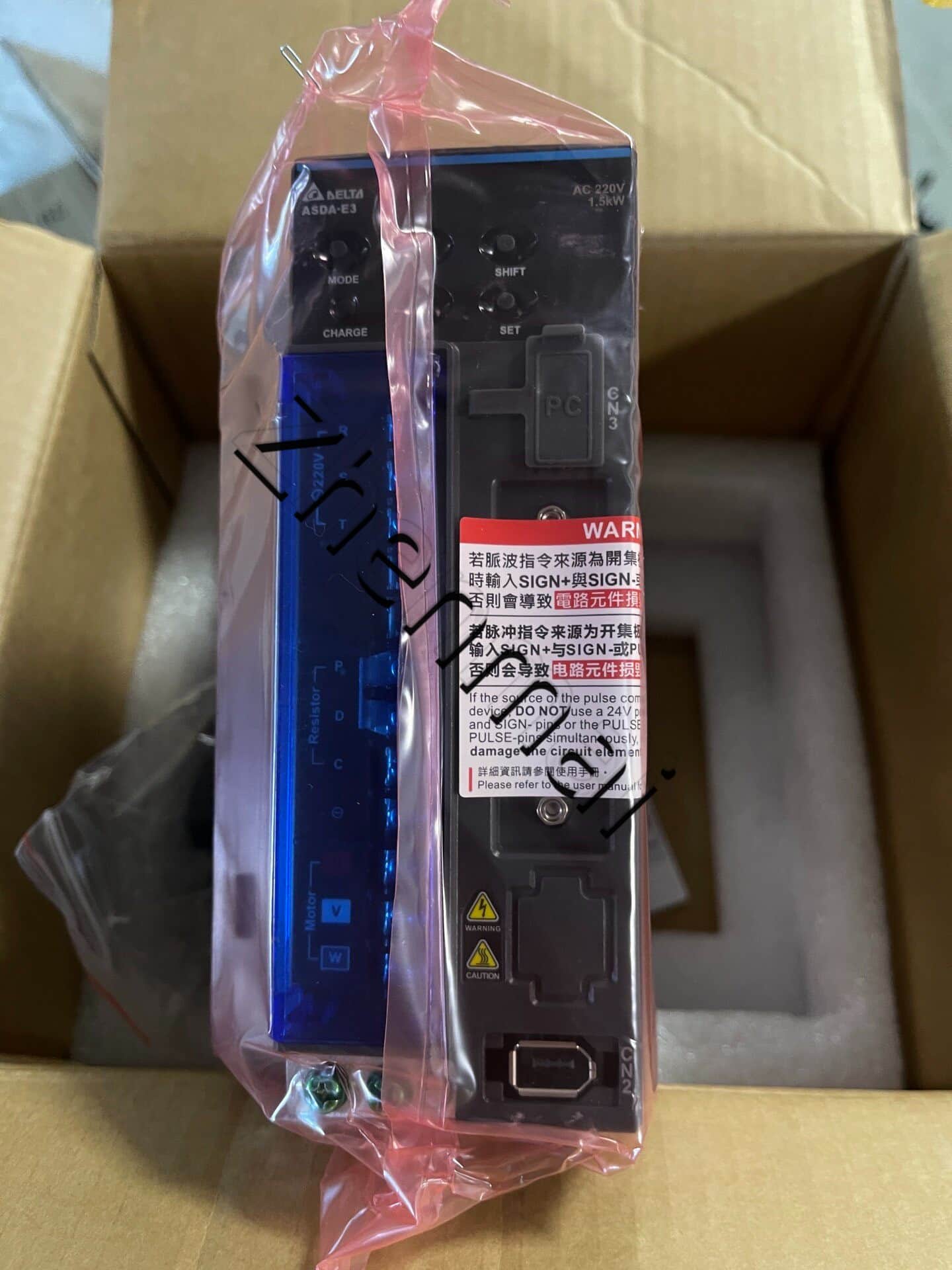 100% brand new original and genuine Delta ASD-E3-1521-L Frequency converters Drive Servo Motor