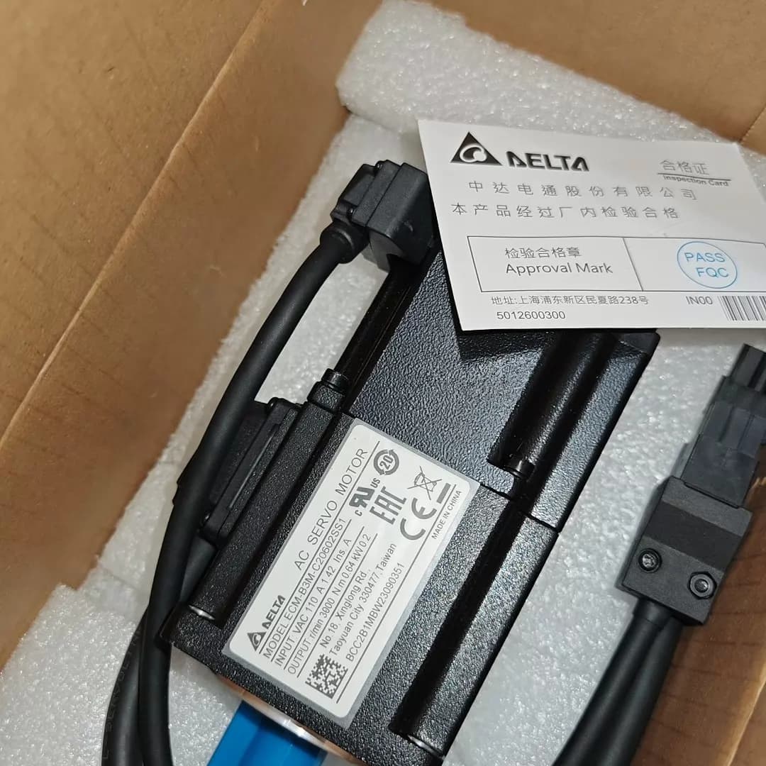 100% brand new original and genuine Delta ECM-B3M-C20602SS1 Frequency converters Drive Servo Motor
