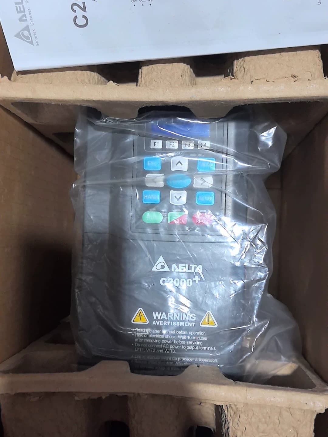 100% brand new original and genuine Delta VFD022C43A-21  Frequency converters Drive Servo Motor