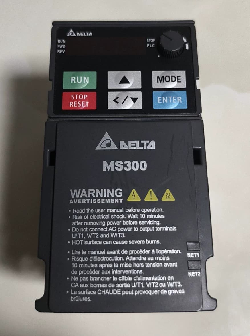 100% brand new original and genuine Delta VFD2A8MS23ANSAA 220V/0.4KW Frequency converters Drive Servo Motor