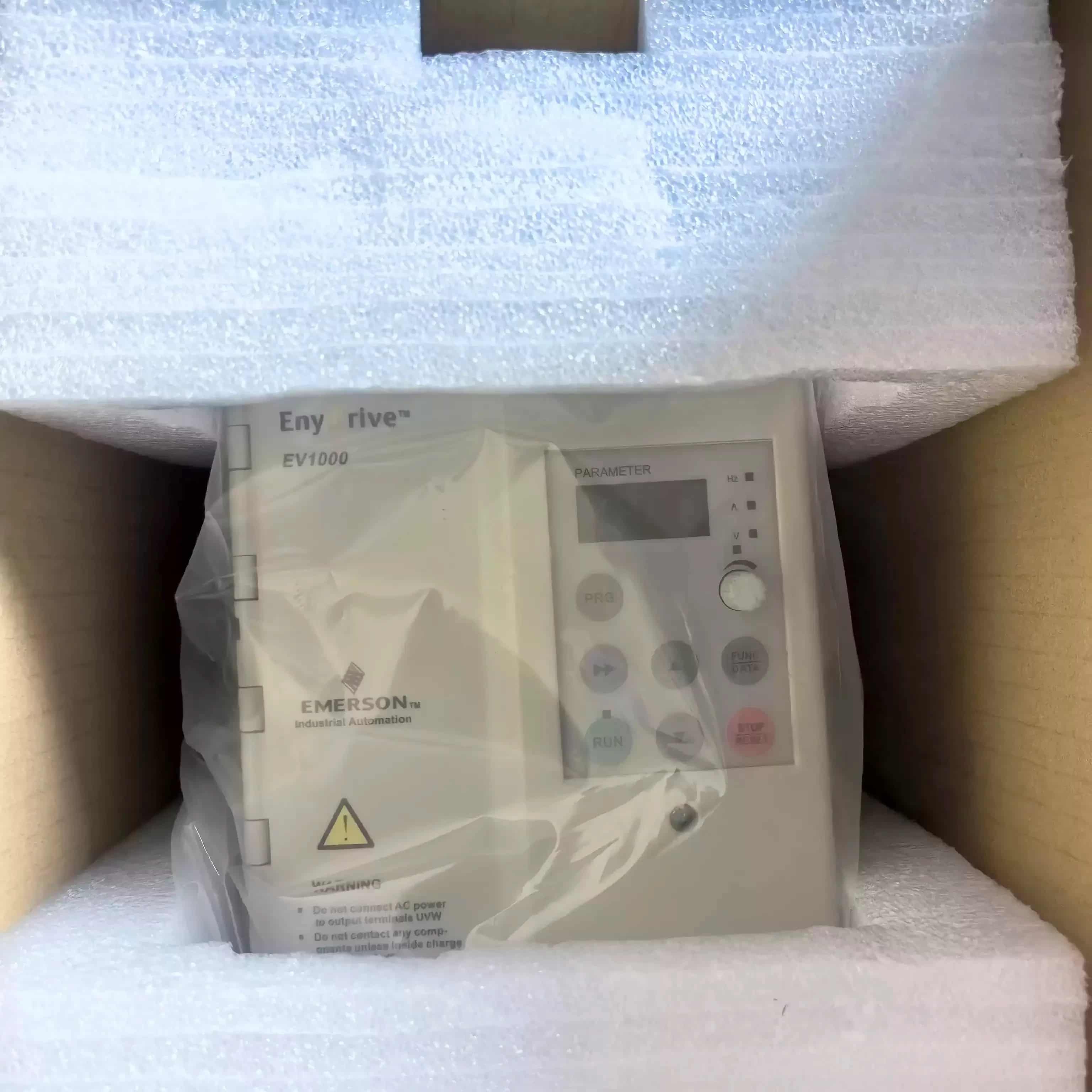 100% brand new original and genuine Emerson 2.2KW/380V:EV1000-4T0022G Frequency converters Drive Servo Motor