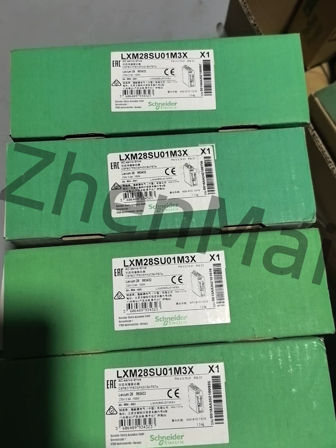 100% brand new, original and genuine Schneider LXM28SU01M3X Frequency converters, circuit breakers, contactors, protective devices