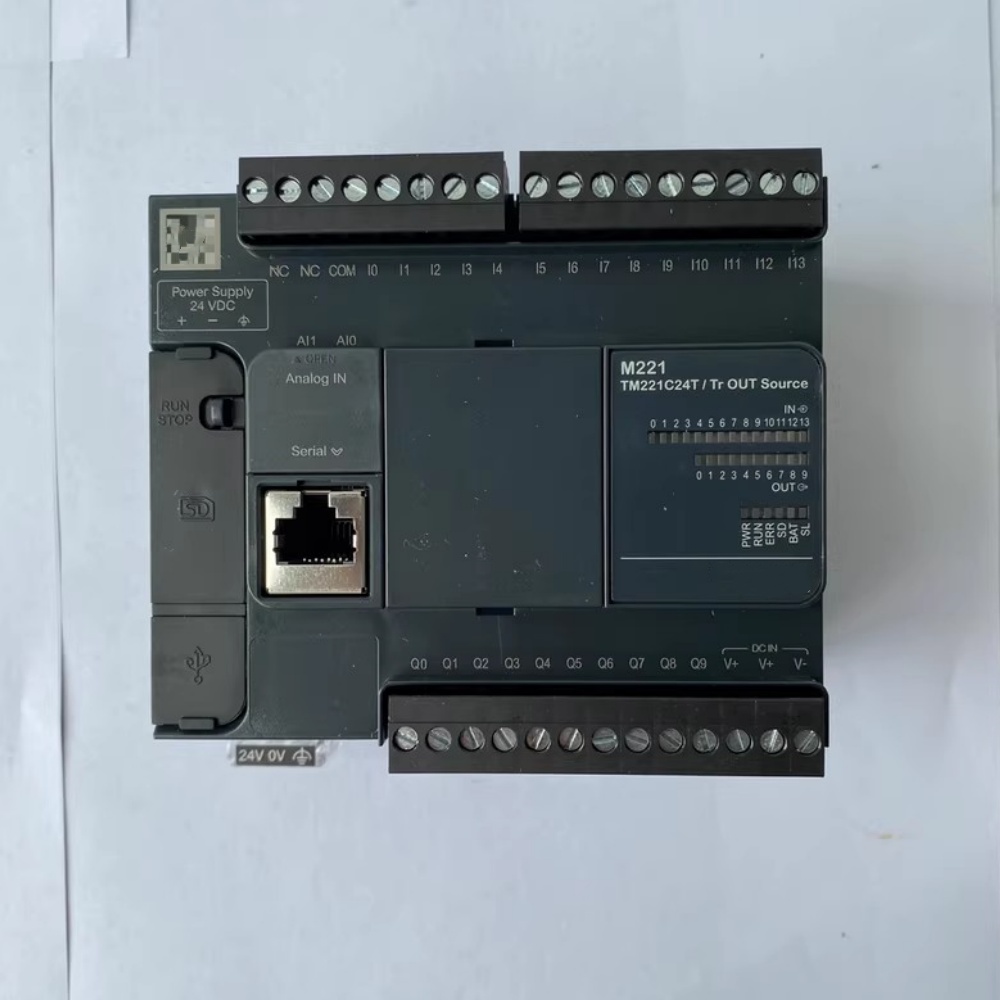 100% brand new, original and genuine Schneider TM221C24T Frequency converters, circuit breakers, contactors, protective devices