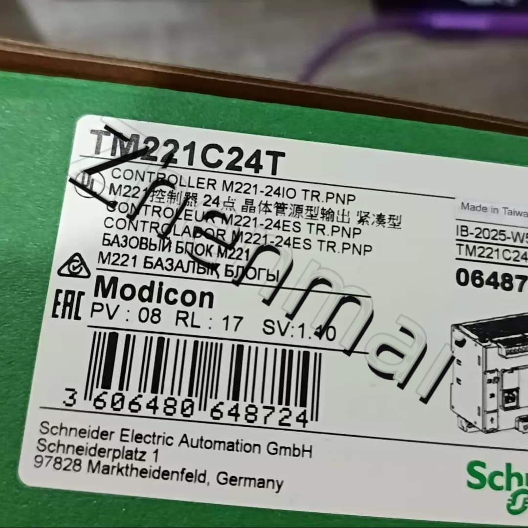 100% brand new, original and genuine Schneider TM221CE24T Frequency converters, circuit breakers, contactors, protective devices
