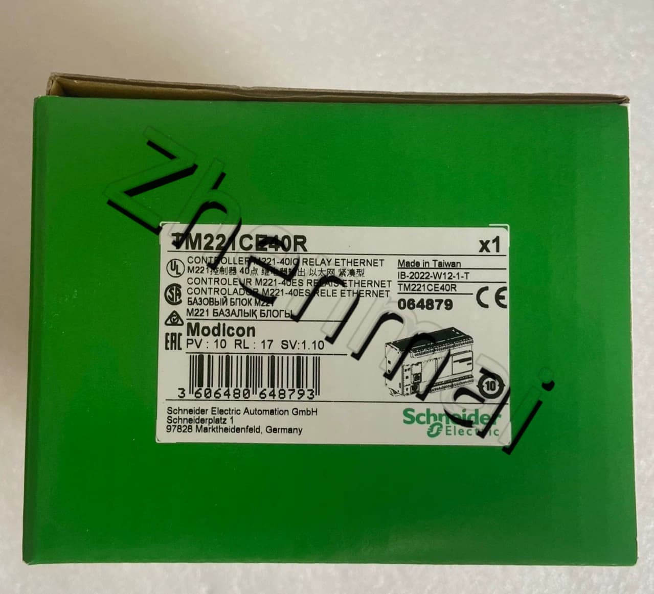 100% brand new, original and genuine Schneider TM221CE40R Frequency converters, circuit breakers, contactors, protective devices