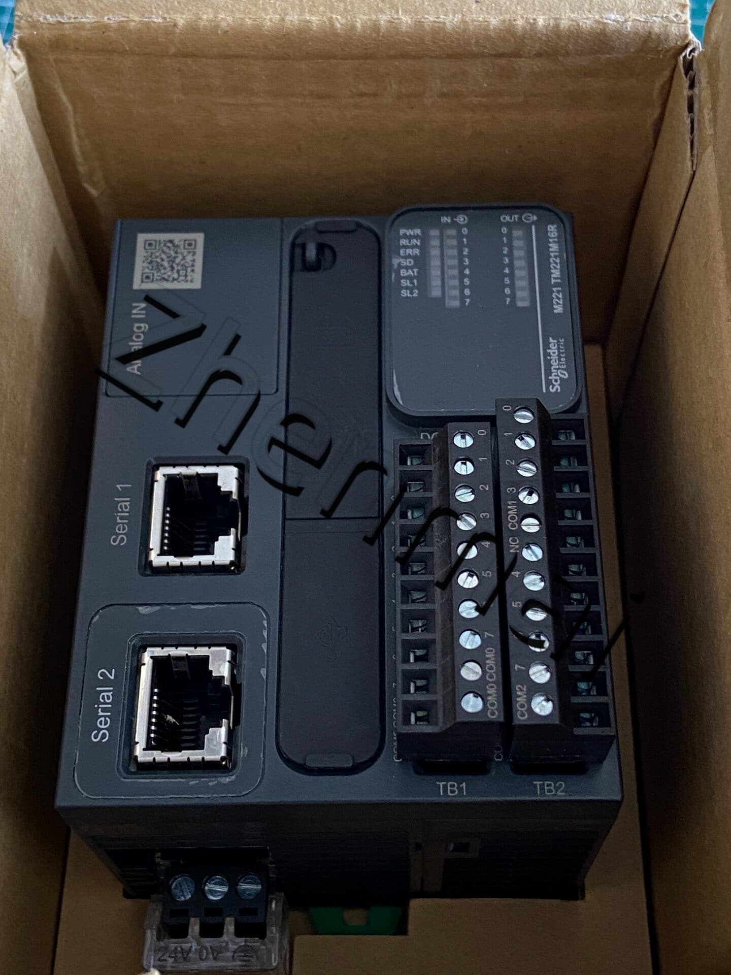 100% brand new, original and genuine Schneider TM221M16R Frequency converters, circuit breakers, contactors, protective devices