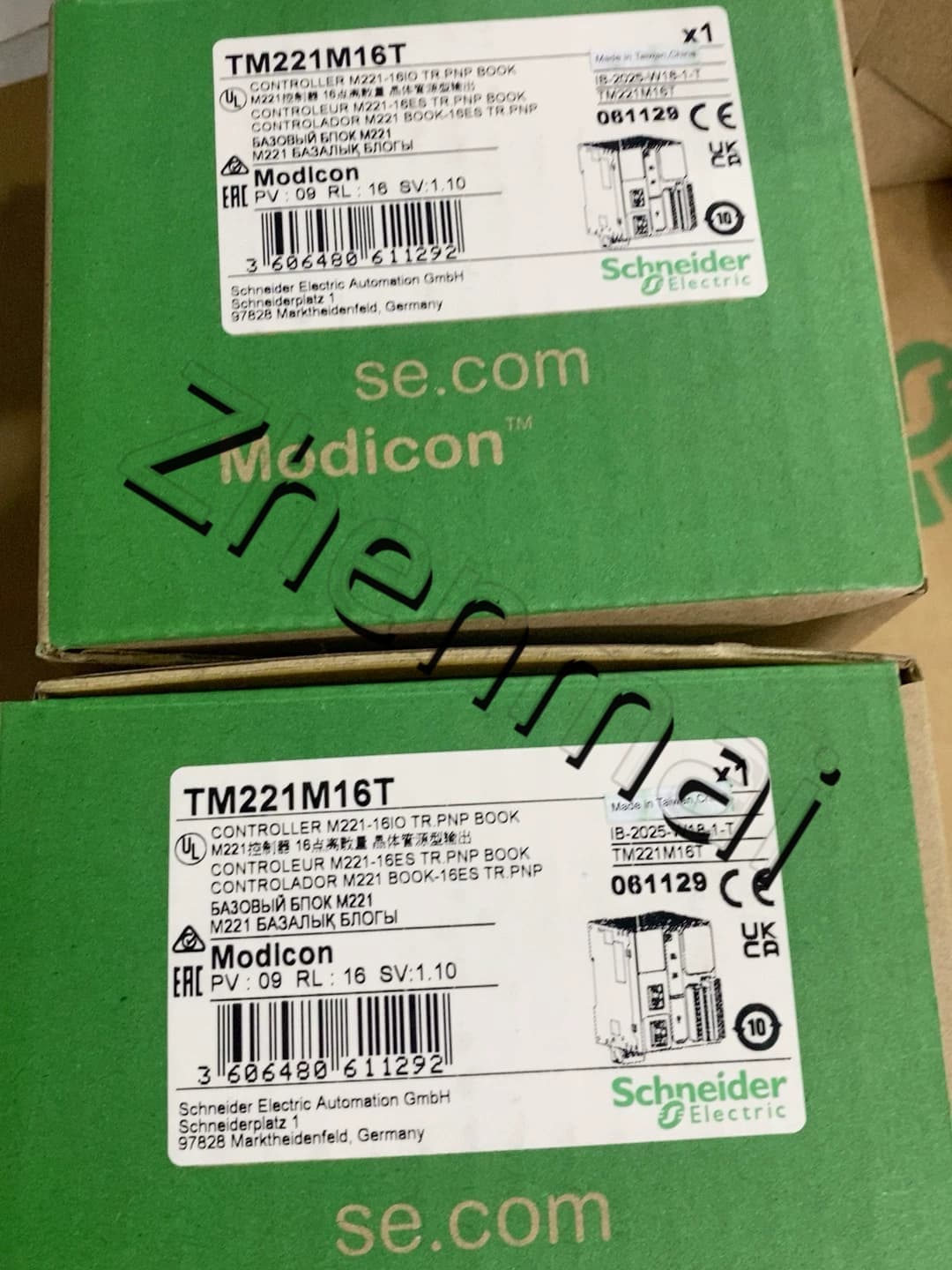 100% brand new, original and genuine Schneider TM221M16T Frequency converters, circuit breakers, contactors, protective devices