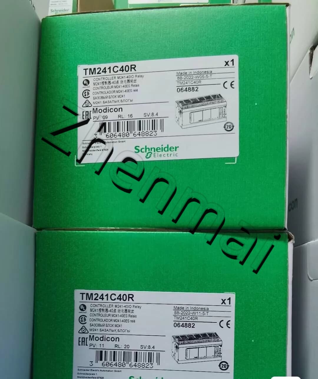 100% brand new, original and genuine Schneider TM241C40R Frequency converters, circuit breakers, contactors, protective devices