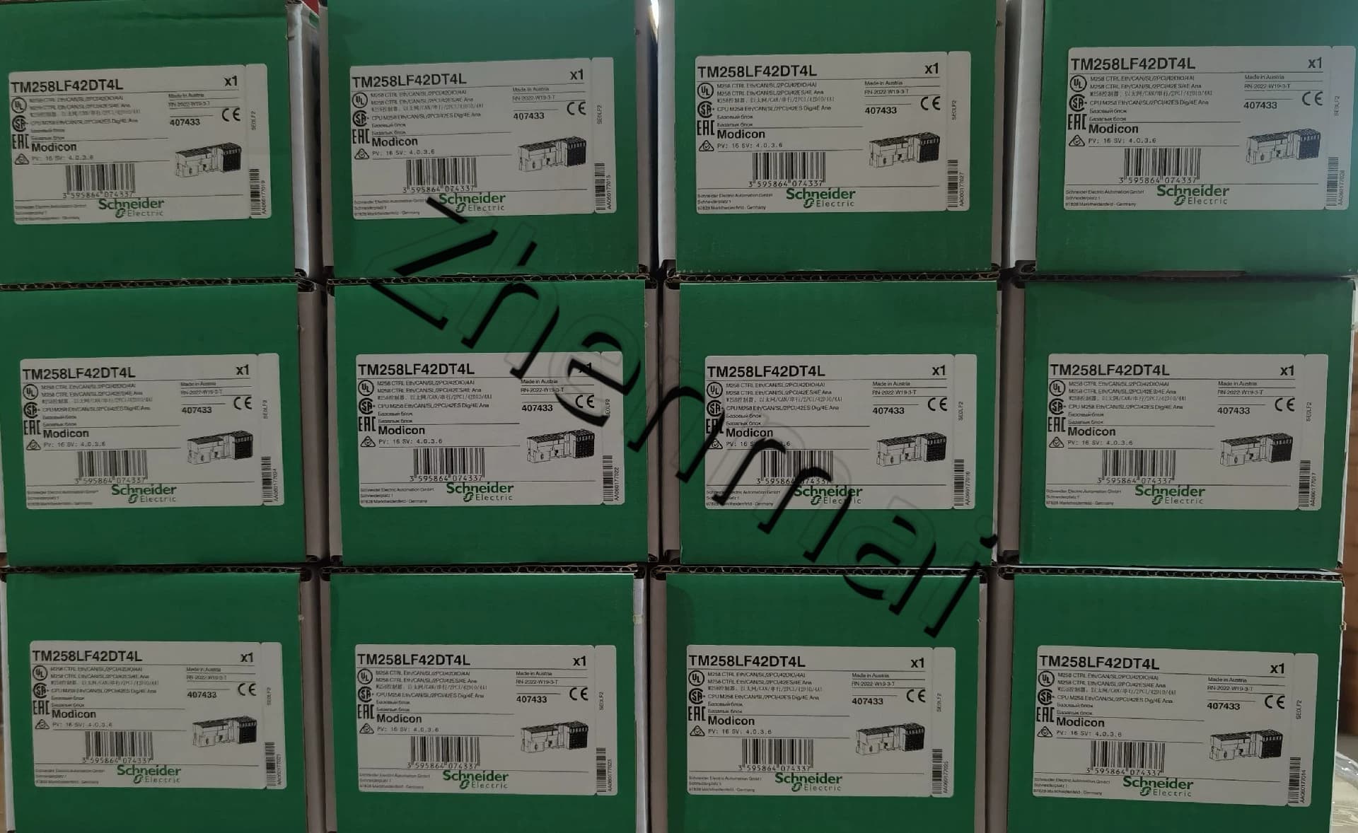 100% brand new, original and genuine Schneider TM258LF42DT4L Frequency converters, circuit breakers, contactors, protective devices