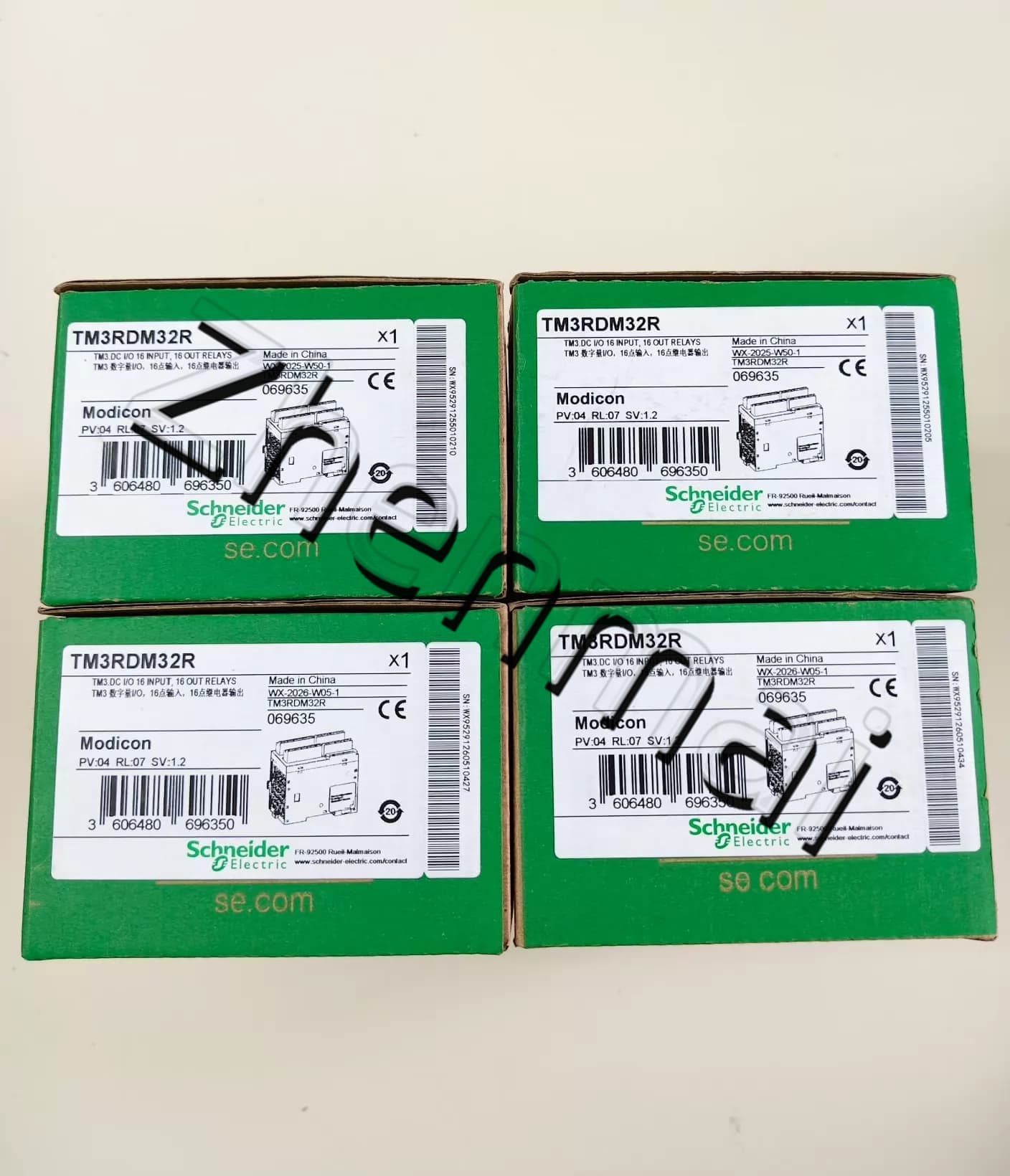 100% brand new, original and genuine Schneider TM3RDM32R Frequency converters, circuit breakers, contactors, protective devices