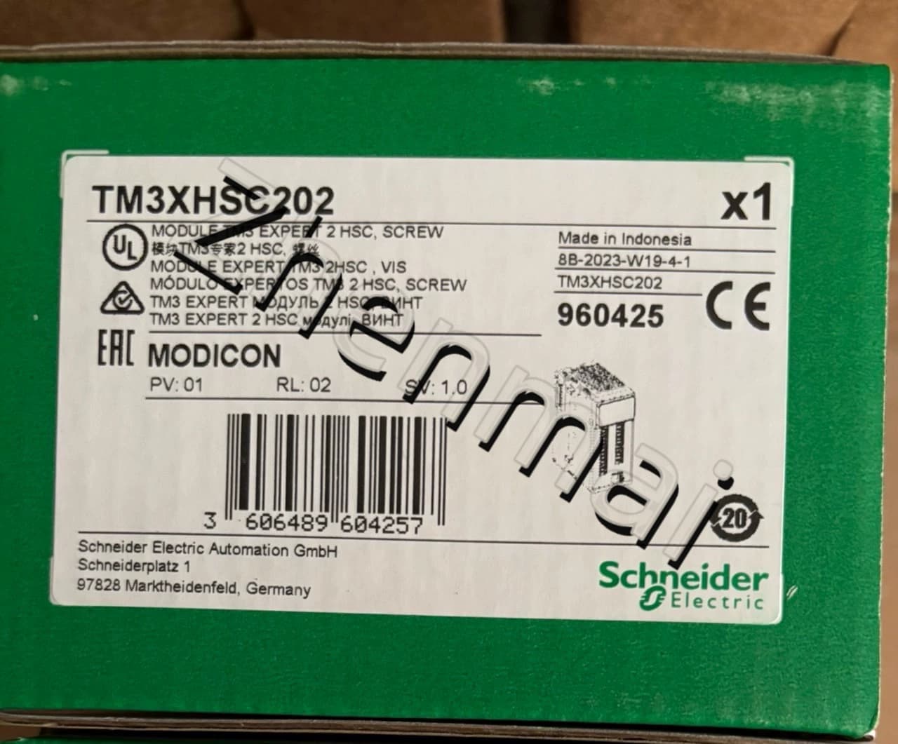 100% brand new, original and genuine Schneider TM3XHSC202 Frequency converters, circuit breakers, contactors, protective devices