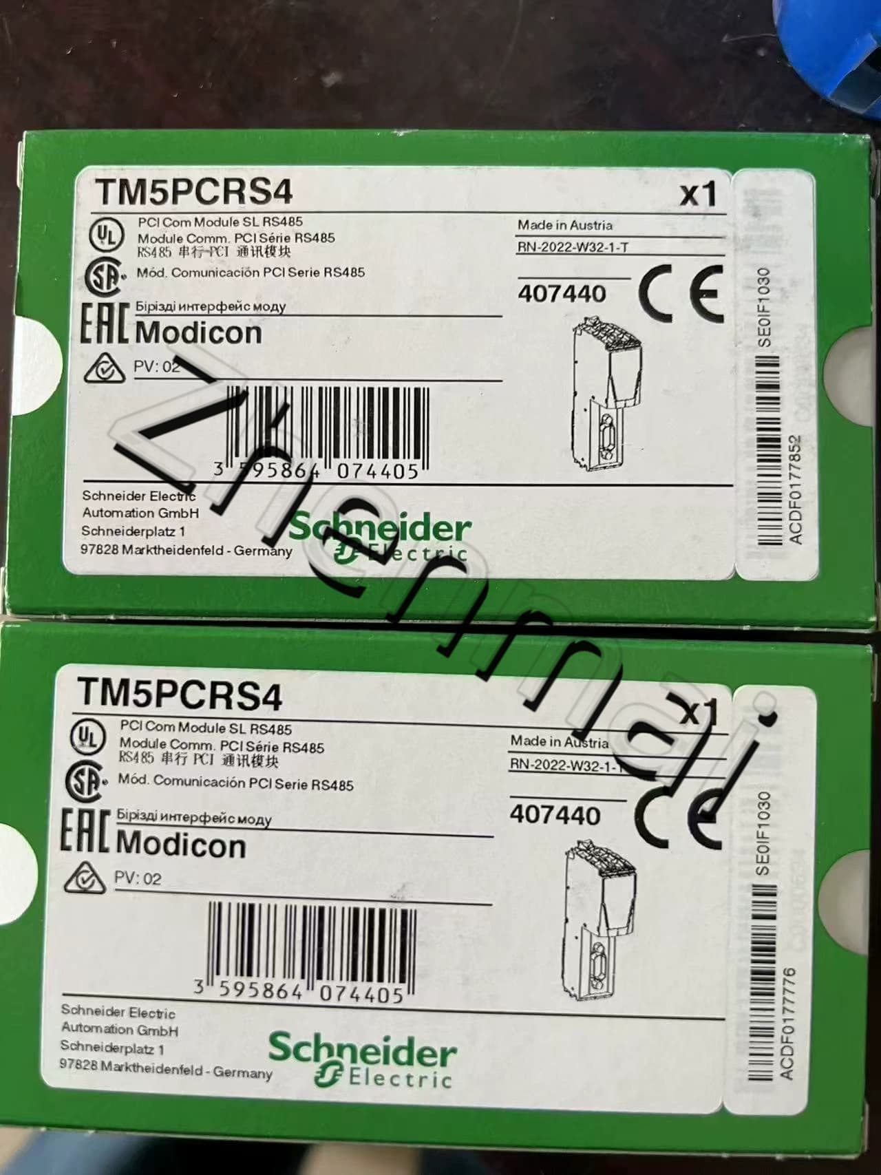 100% brand new, original and genuine Schneider TM5PCRS4 Frequency converters, circuit breakers, contactors, protective devices