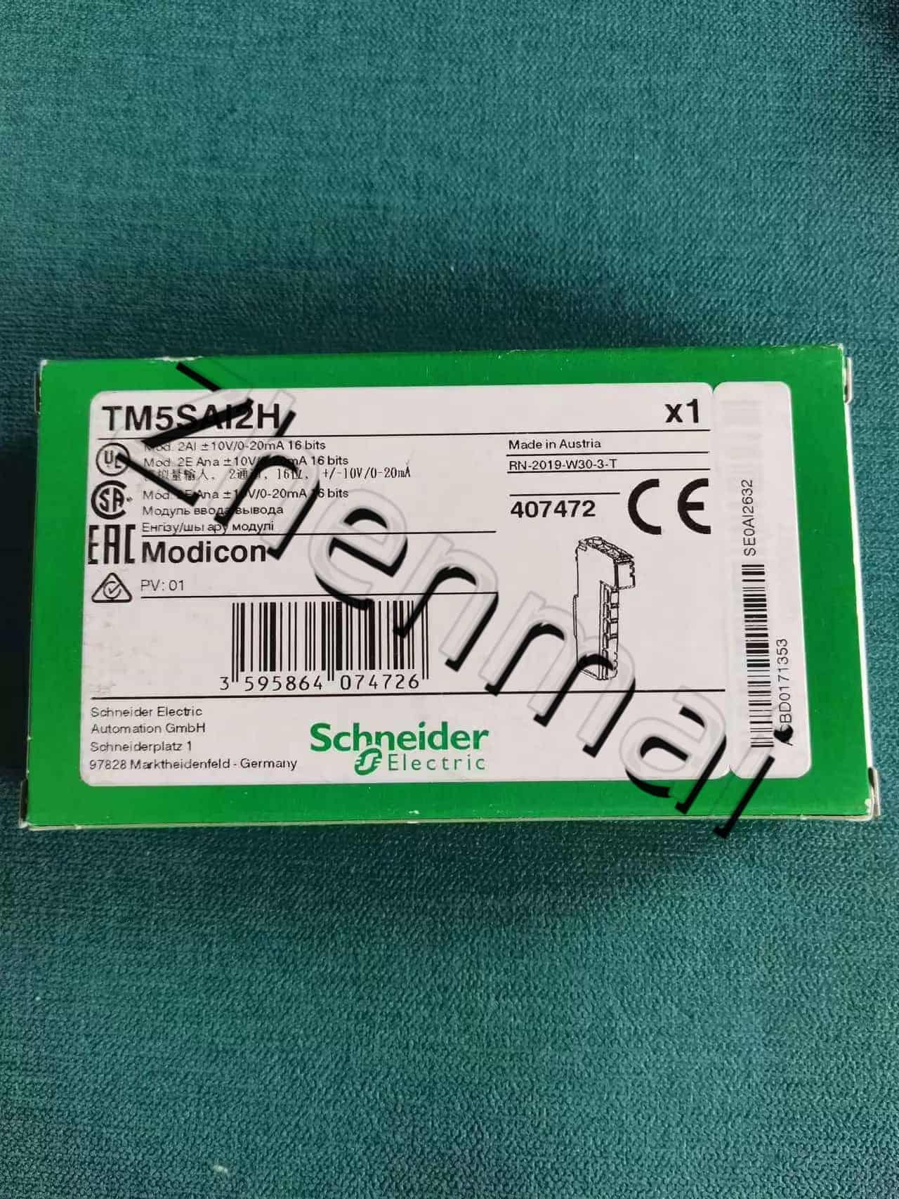 100% brand new, original and genuine Schneider TM5SAI2H Frequency converters, circuit breakers, contactors, protective devices