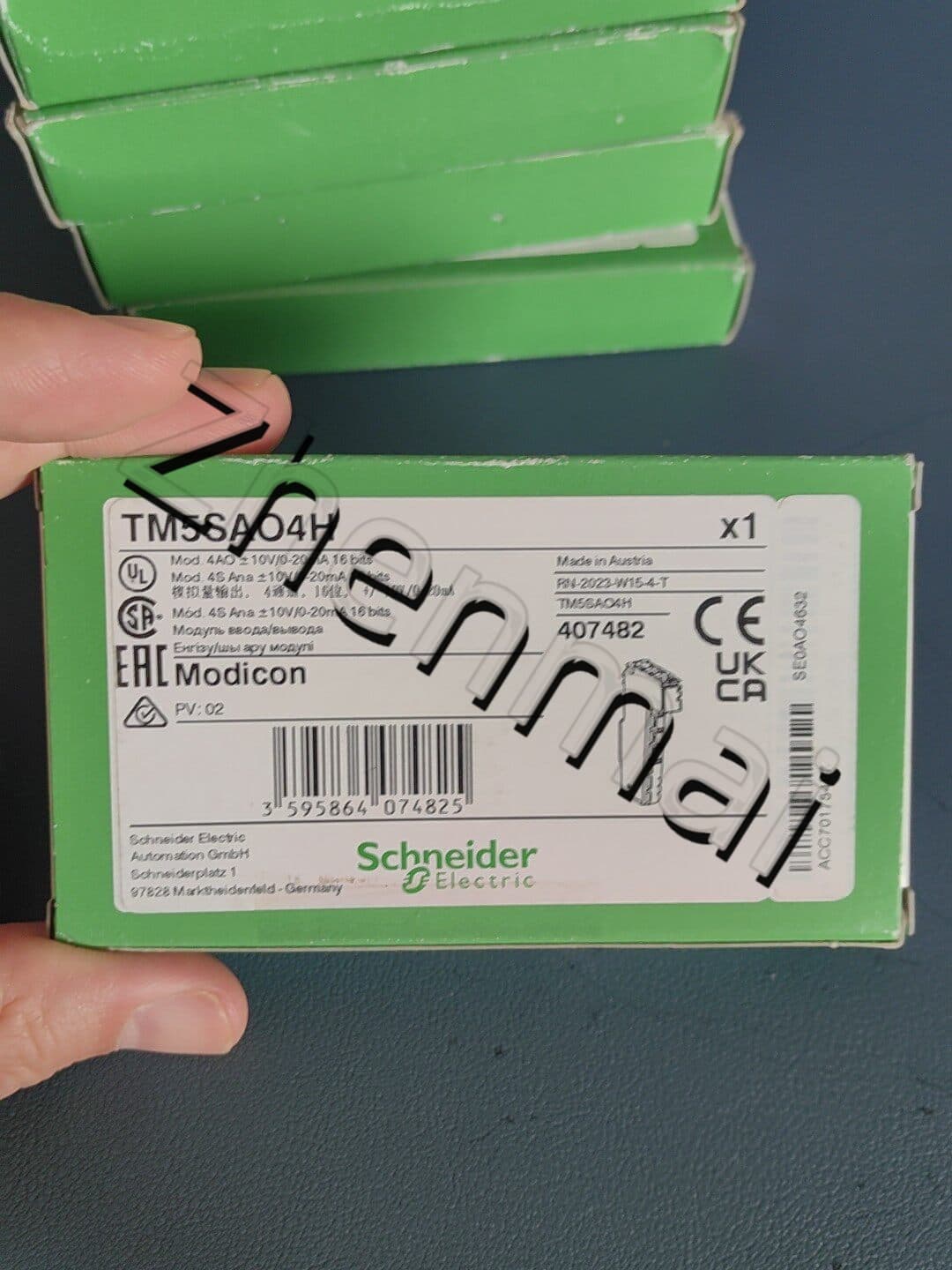 100% brand new, original and genuine Schneider TM5SAO4H Frequency converters, circuit breakers, contactors, protective devices