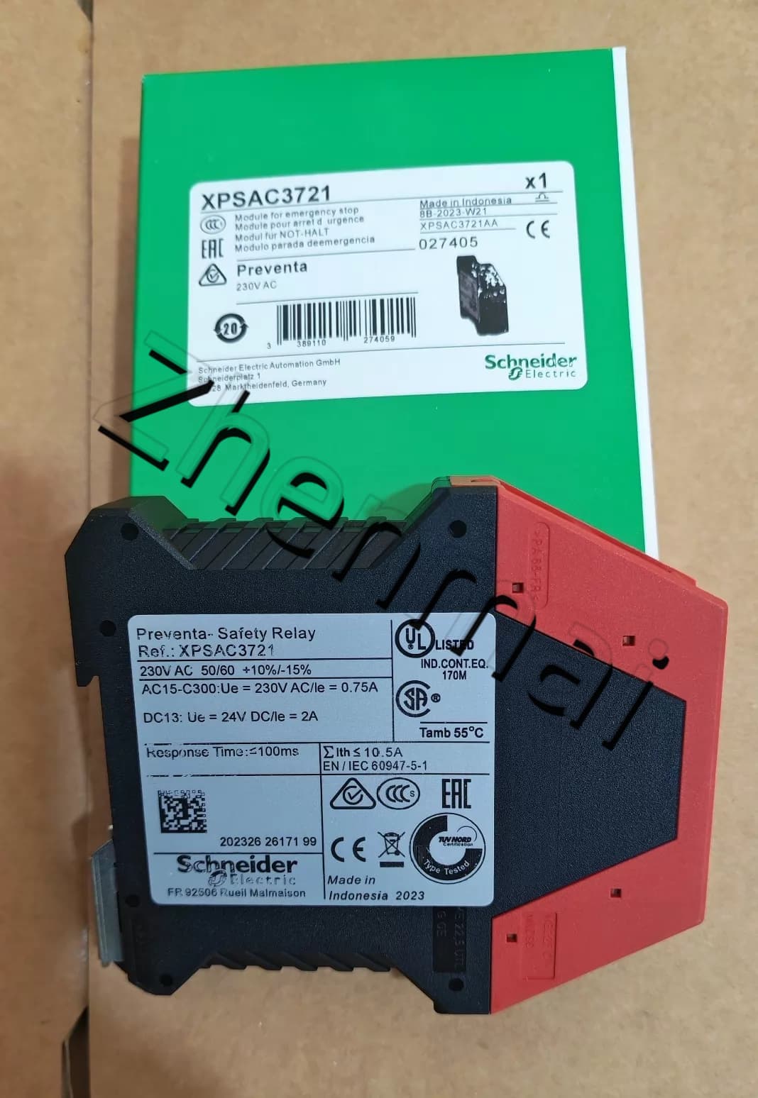 100% brand new, original and genuine Schneider XPSAC3721 Frequency converters, circuit breakers, contactors, protective devices