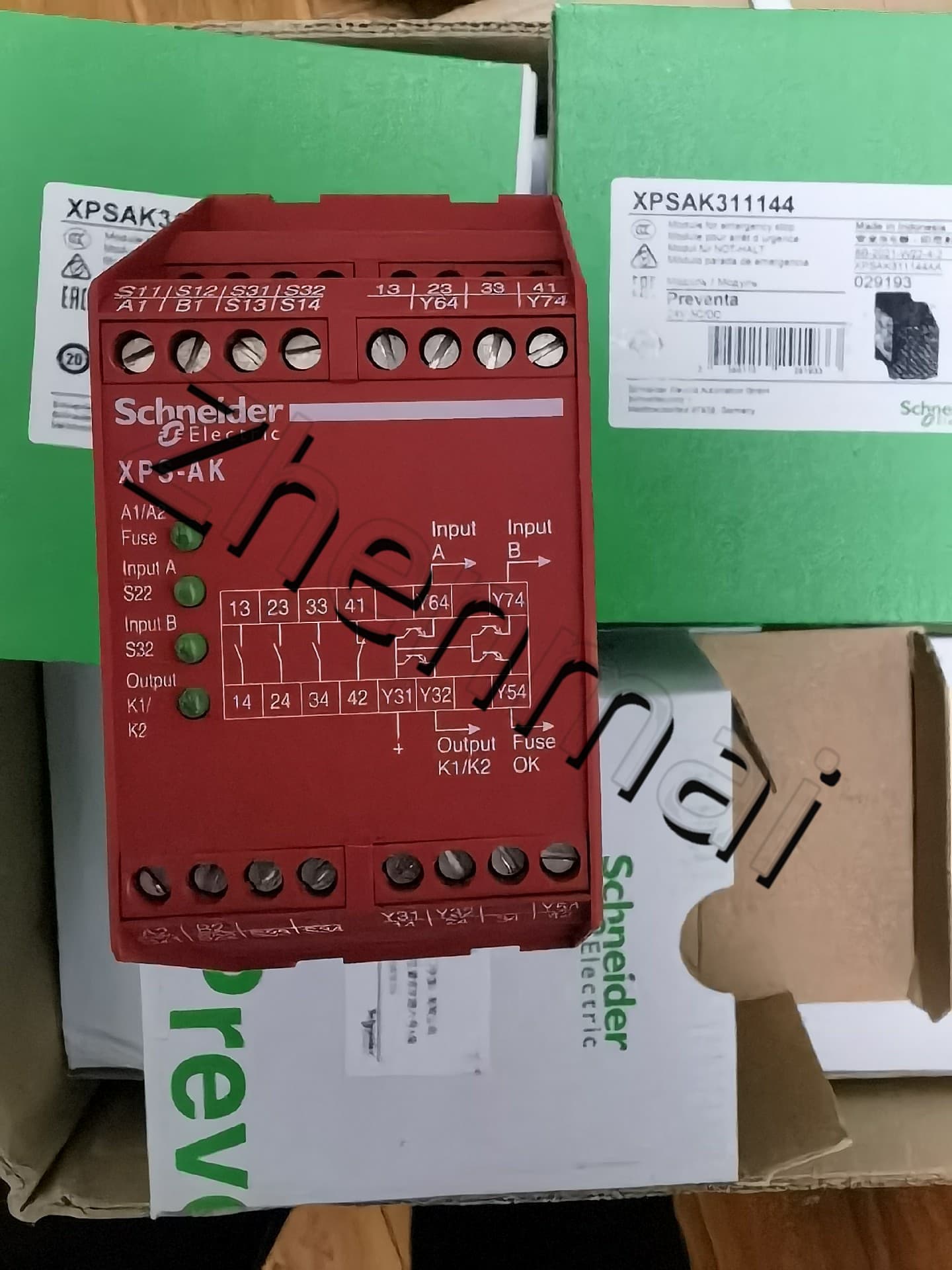 100% brand new, original and genuine Schneider XPSAK311144 Frequency converters, circuit breakers, contactors, protective devices