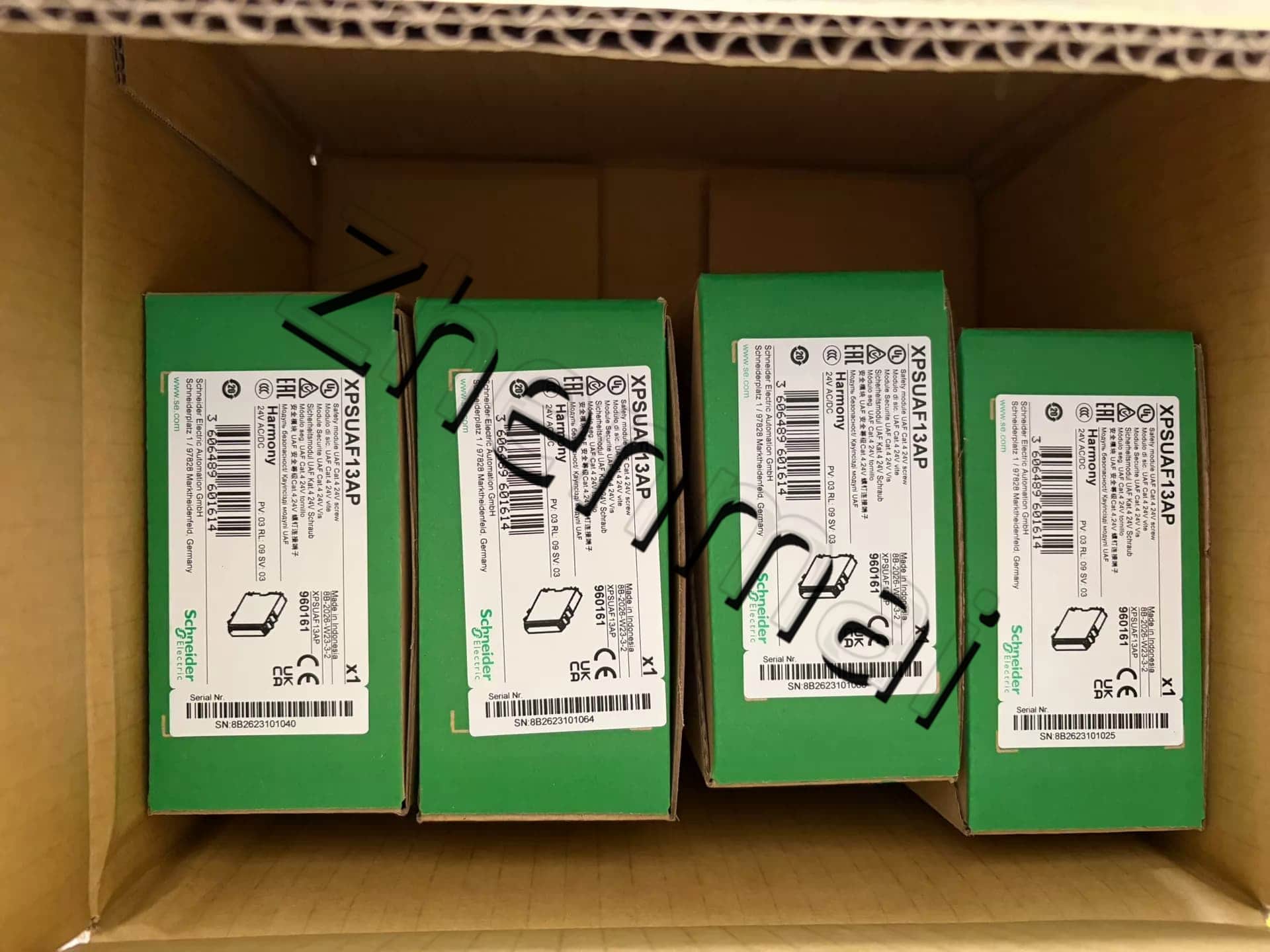 100% brand new, original and genuine Schneider XPSUAF13AP Frequency converters, circuit breakers, contactors, protective devices