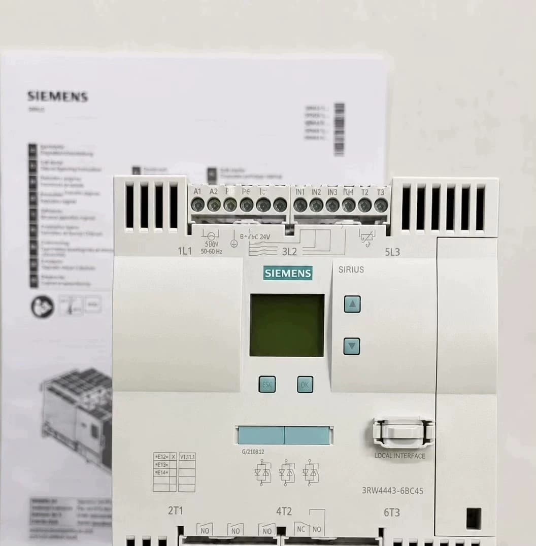 Brand-new, genuine, factory-direct Siemens 3RW4056-2BB44 Soft Starter SIRIUS SOFT STARTER