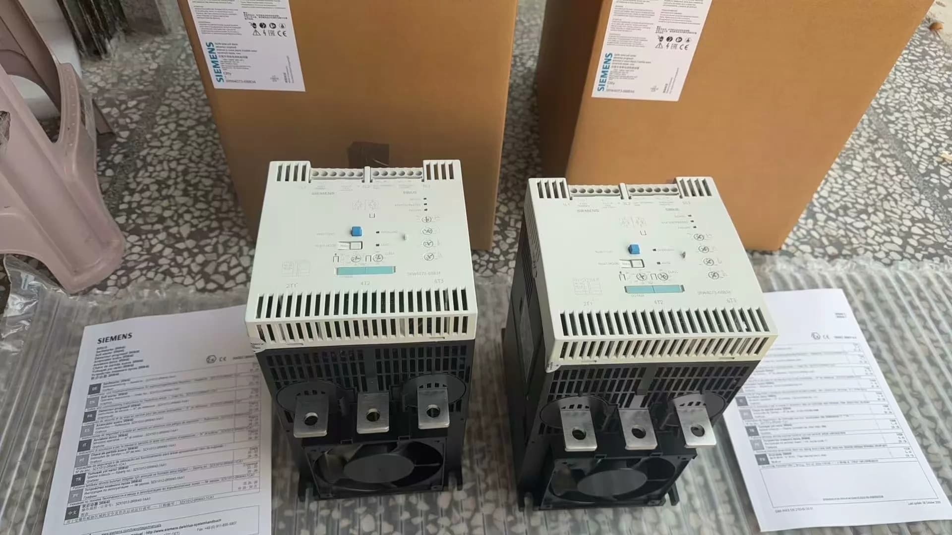 Brand-new, genuine, factory-direct Siemens 3RW4447-6BC35 Soft Starter SIRIUS SOFT STARTER