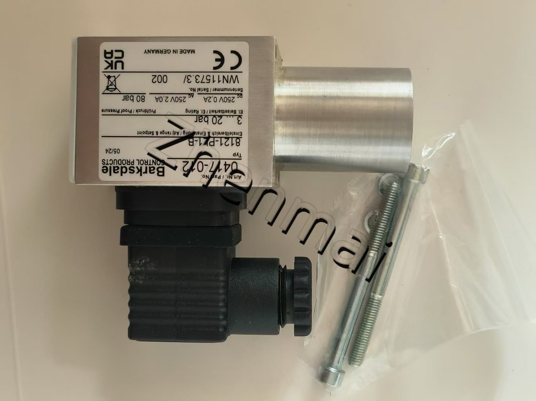 Brand New Original Barksdale 8111-PL1-B-GL 0417-397 Pressure sensor Level switch Flow switch Pressure switch Fast Shipping