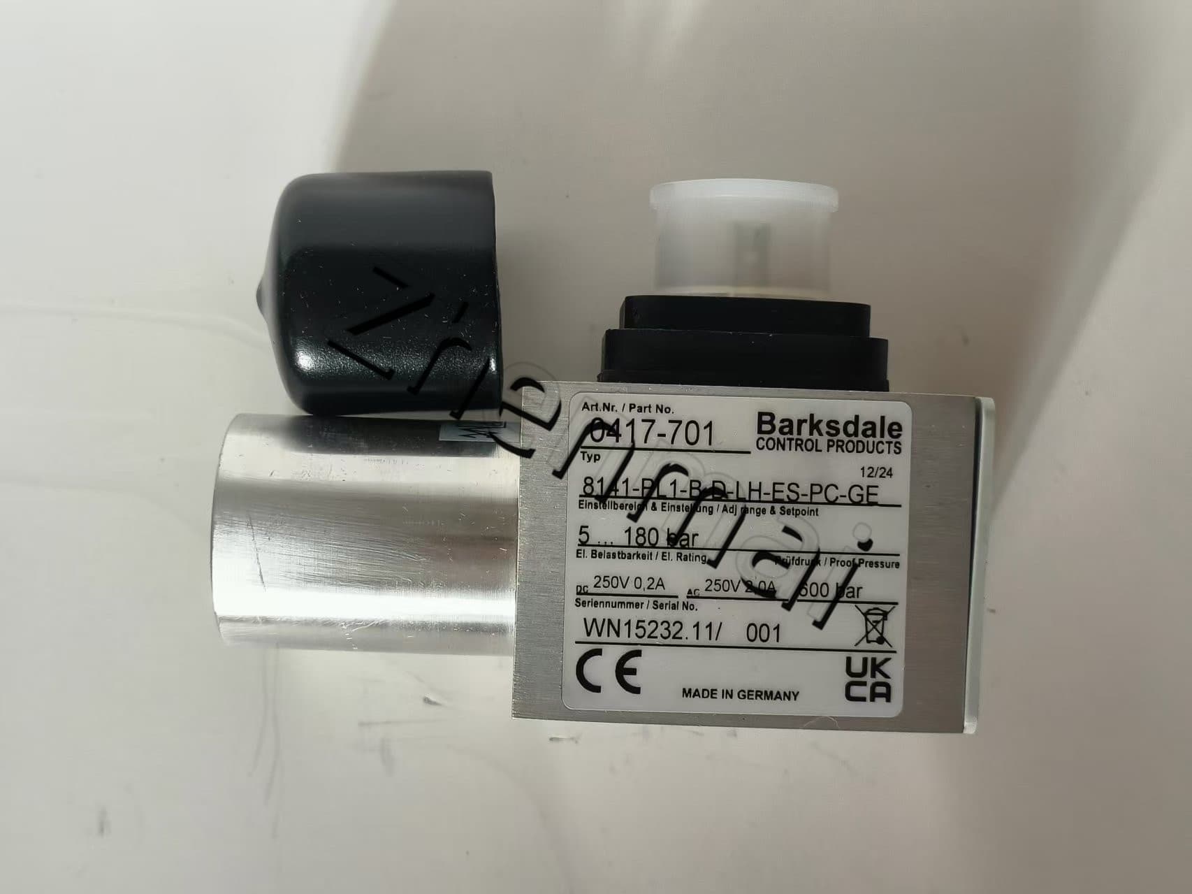 Brand New Original Barksdale 8141-PL1-B-D-LH-ES-PC-GE354 0417-701 Pressure sensor Level switch Flow switch Pressure switch Fast Shipping