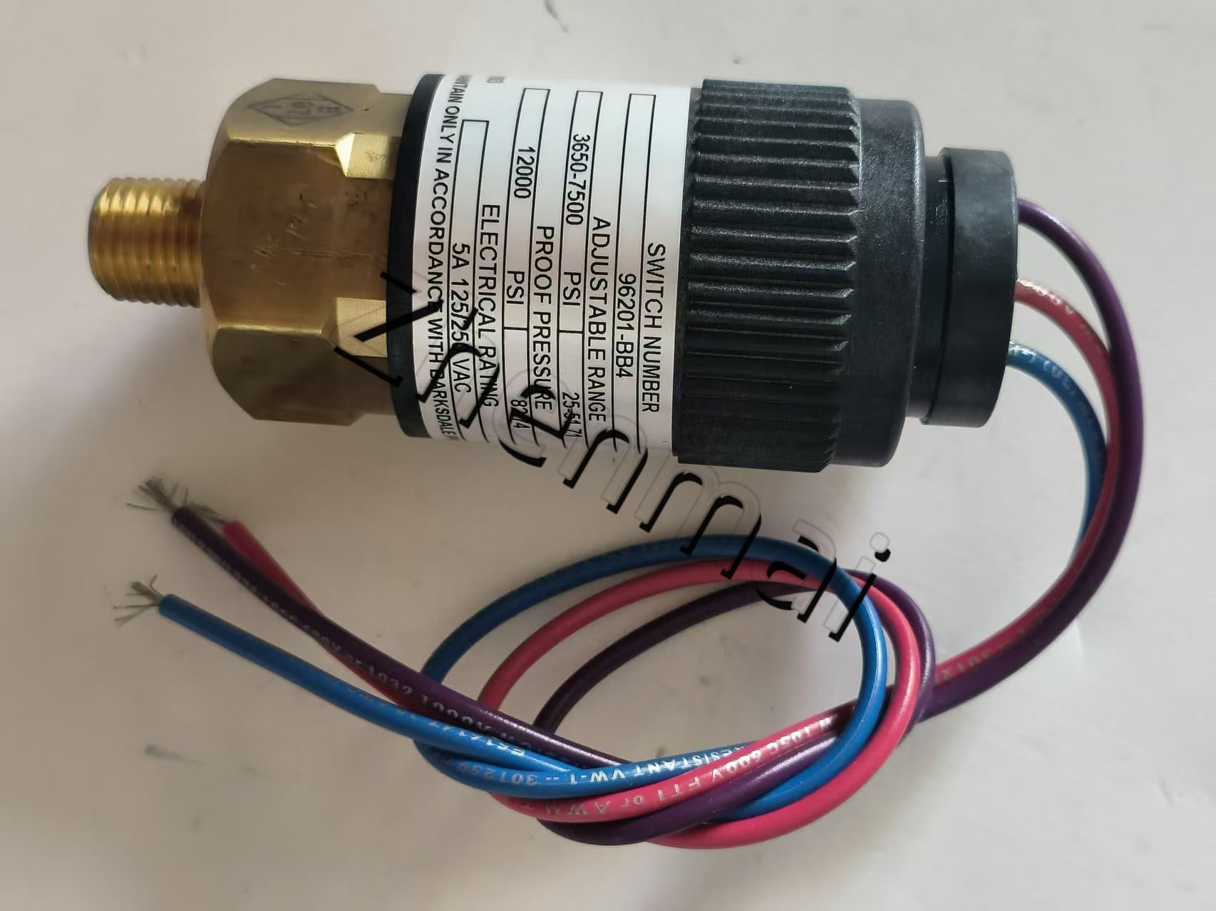 Brand New Original Barksdale 96201-BB4 Pressure sensor Level switch Flow switch Pressure switch Fast Shipping