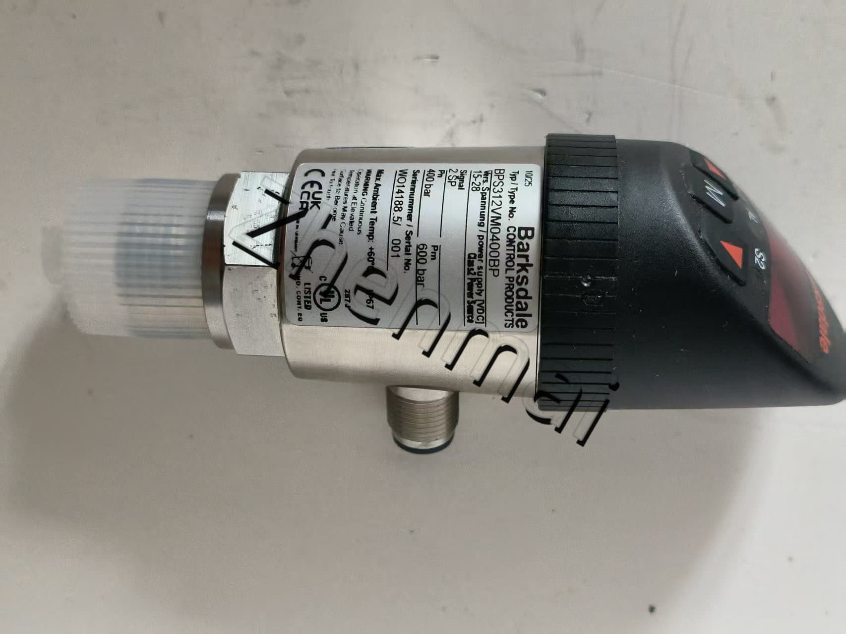 Brand New Original Barksdale BPS312VM0400BP Pressure sensor Level switch Flow switch Pressure switch Fast Shipping