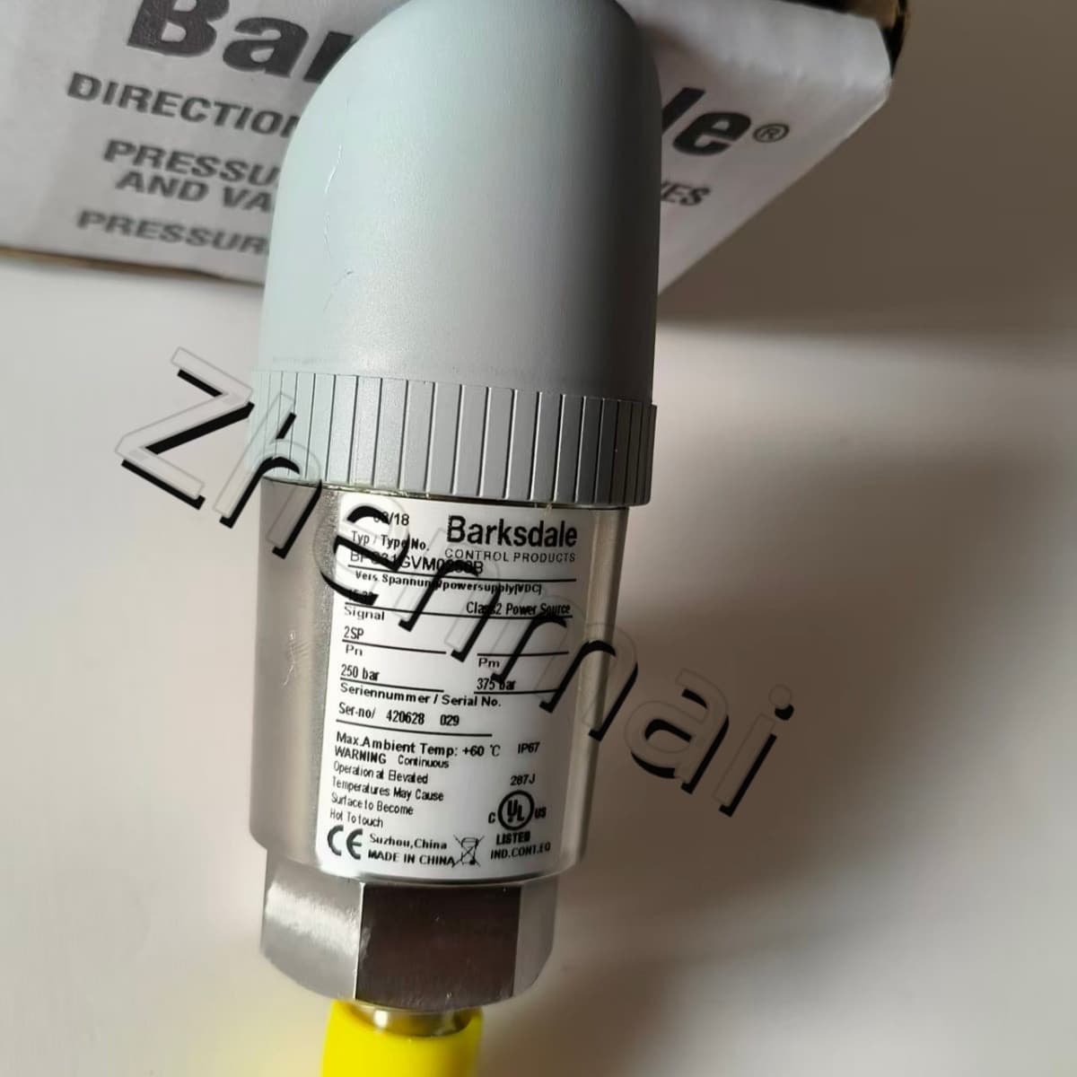 Brand New Original Barksdale BPS31GVM0250B Pressure sensor Level switch Flow switch Pressure switch Fast Shipping