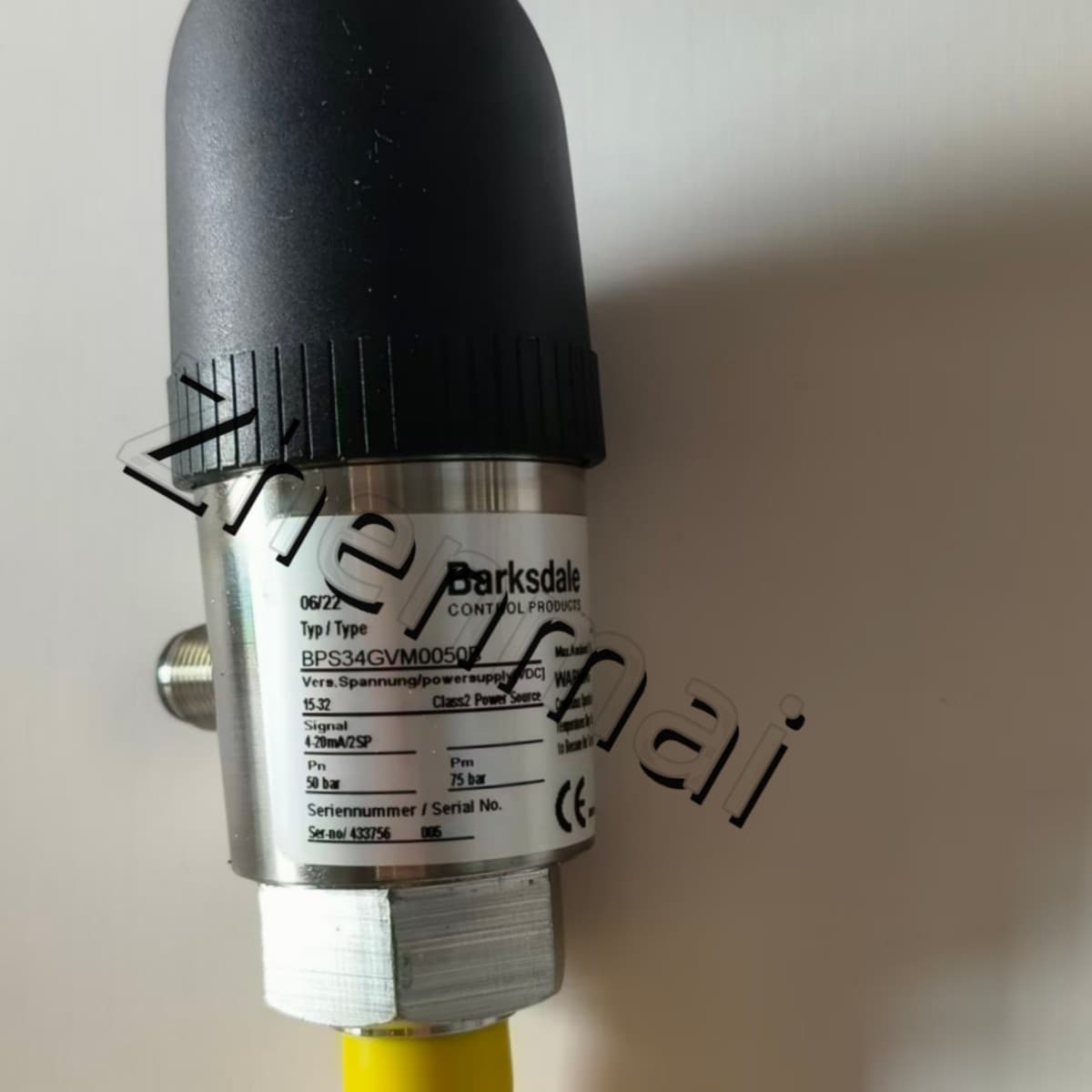 Brand New Original Barksdale BPS34GVM0050B Pressure sensor Level switch Flow switch Pressure switch Fast Shipping