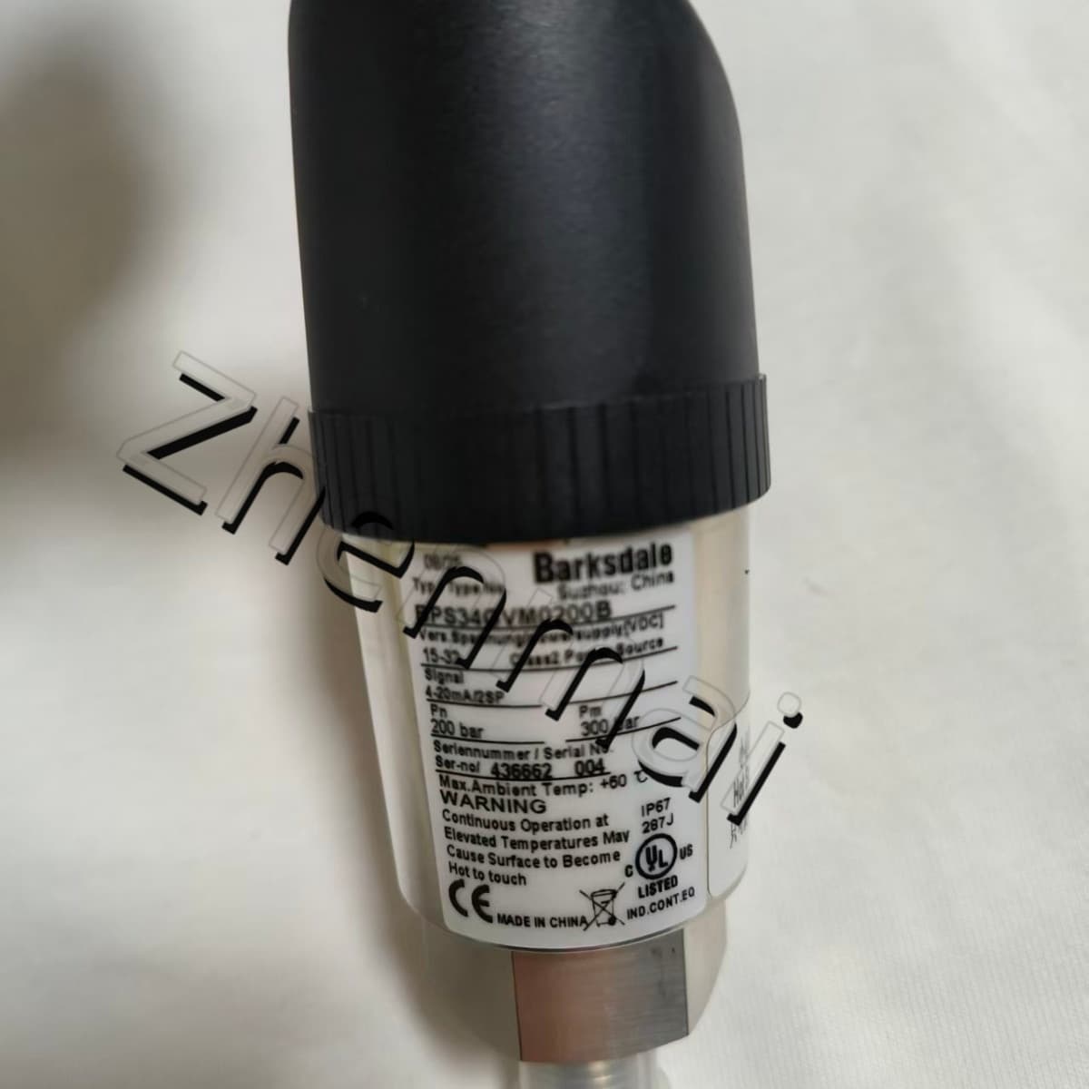Brand New Original Barksdale BPS34GVM0200B Pressure sensor Level switch Flow switch Pressure switch Fast Shipping