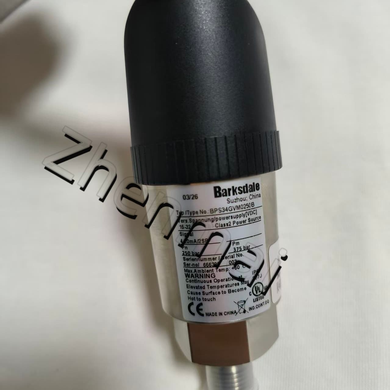 Brand New Original Barksdale BPS34GVM0250B Pressure sensor Level switch Flow switch Pressure switch Fast Shipping