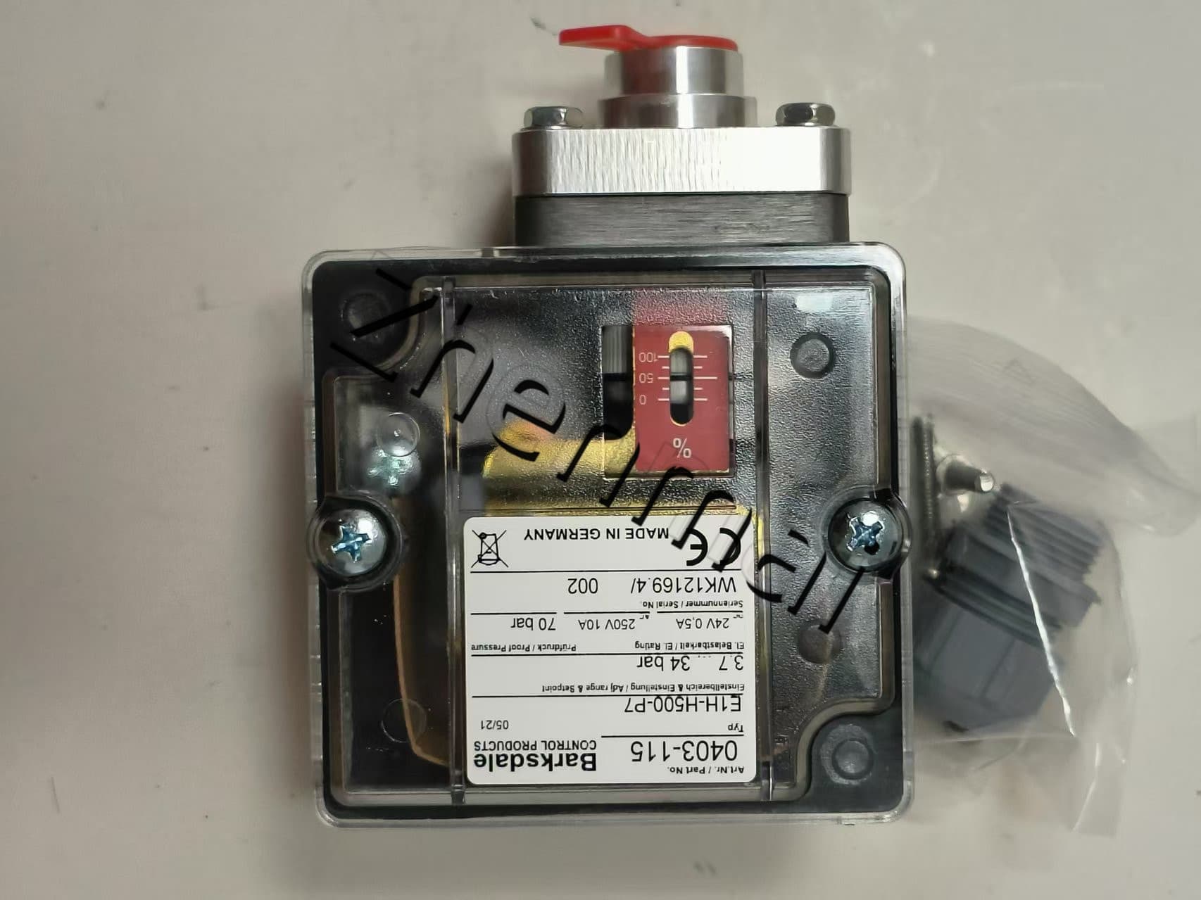Brand New Original Barksdale E1H-H500-P7 0403-115 Pressure sensor Level switch Flow switch Pressure switch Fast Shipping
