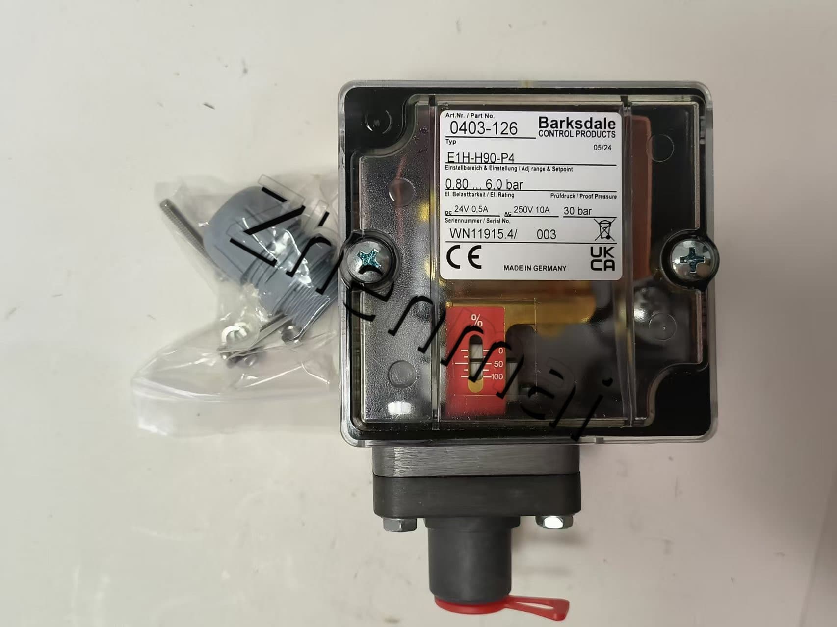Brand New Original Barksdale E1H-H90-P4 0403-126 Pressure sensor Level switch Flow switch Pressure switch Fast Shipping