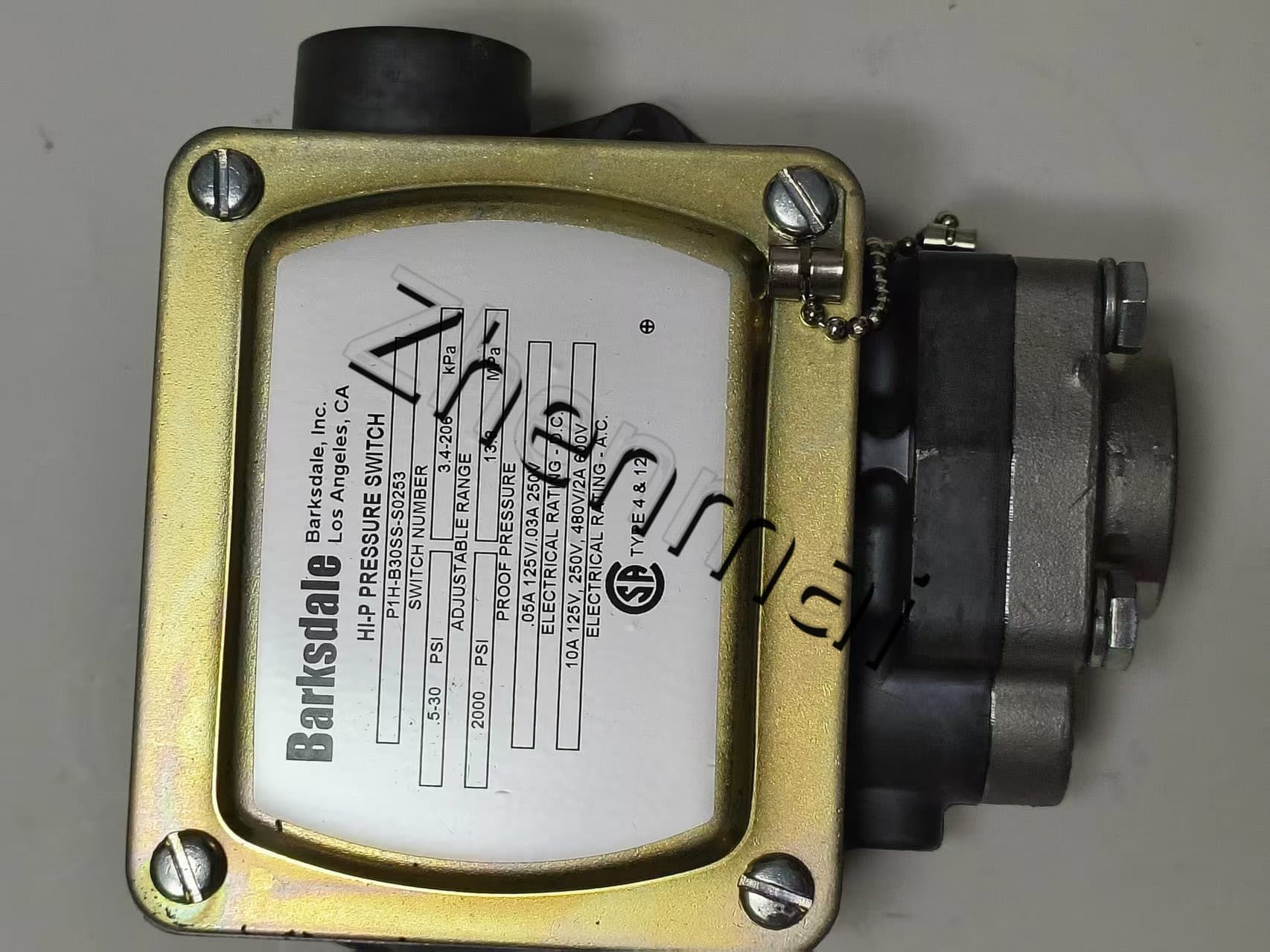 Brand New Original Barksdale P1H-B30SS-S0253 Pressure sensor Level switch Flow switch Pressure switch Fast Shipping