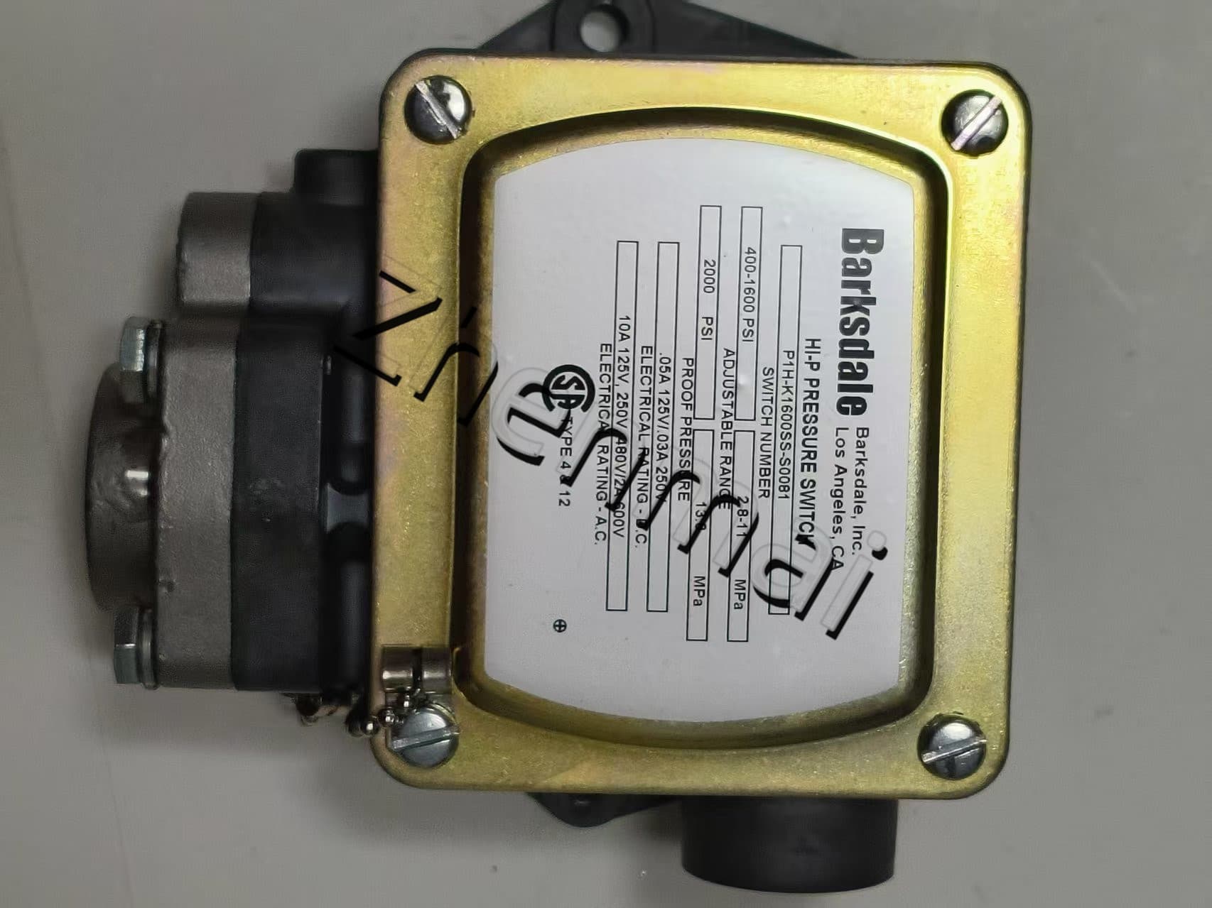 Brand New Original Barksdale P1H-K1600SS-S0081 Pressure sensor Level switch Flow switch Pressure switch Fast Shipping