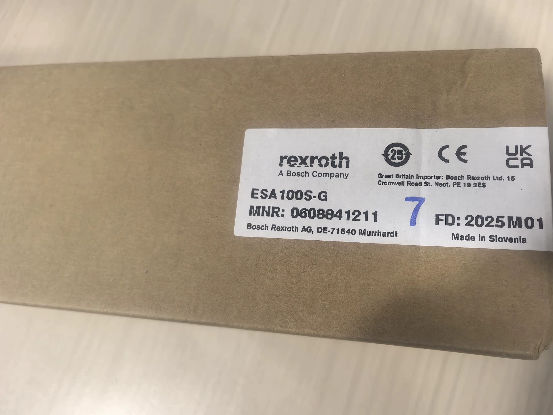 Brand New Original Bosch Rexroth Servo drive Electric torque wrench ESA100S-G Servo Motor Fast Shipping