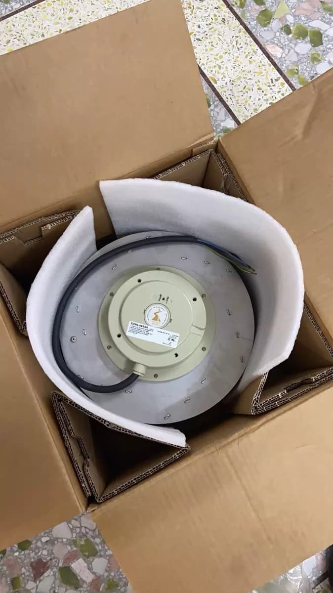 Brand-New ZIEHL-ABEGG RH63V-ZIK.GL.VR Centrifugal Fan Compact Axial Fan Fast Shipping