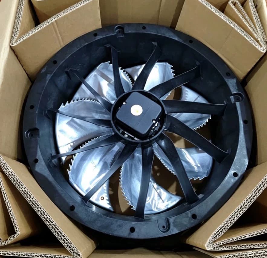 Brand-New ZIEHL-ABEGG ZN080-SDL.6N.V7P5 Centrifugal Fan Compact Axial Fan Fast Shipping