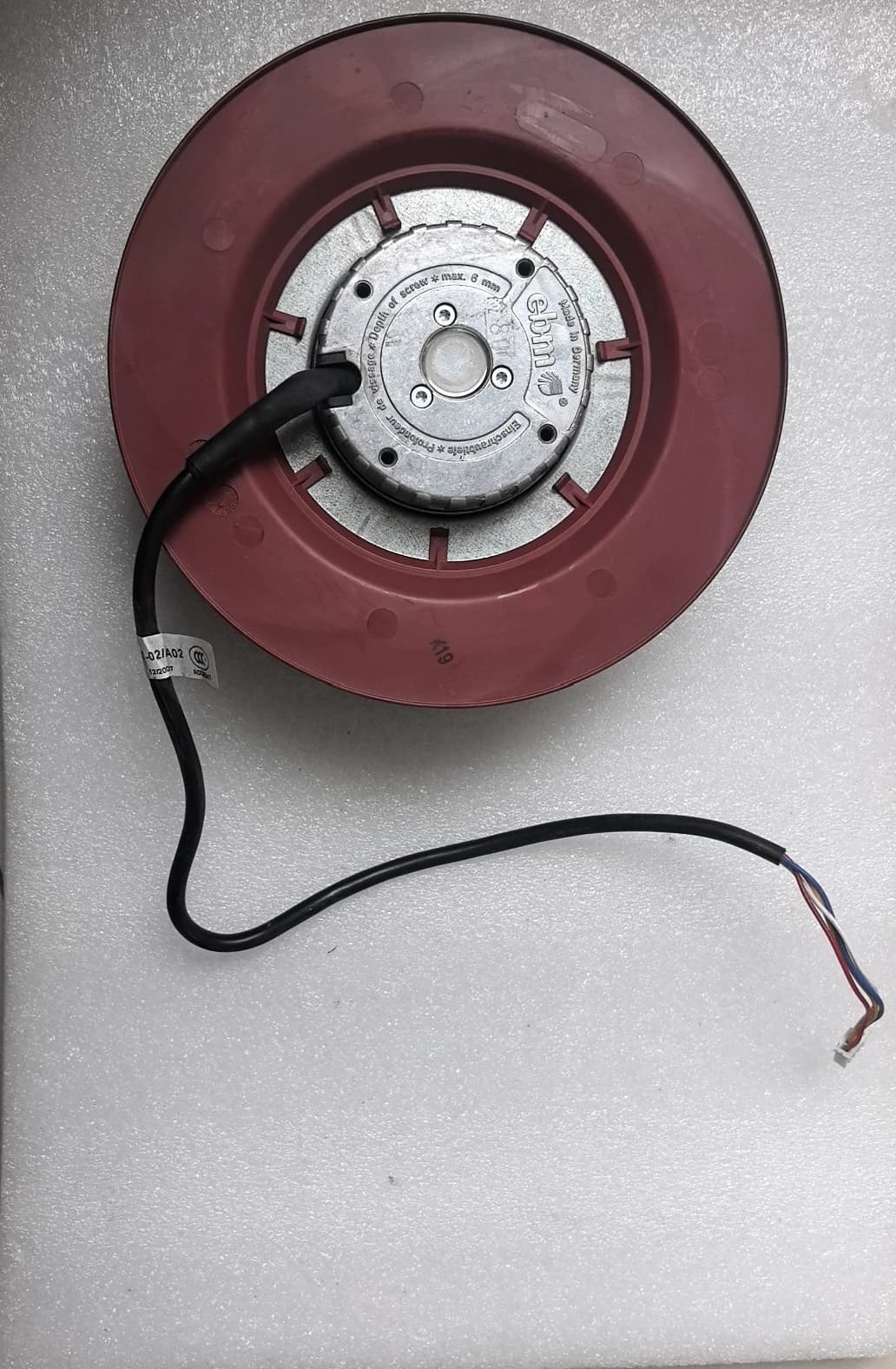 ebm-papst R1G175-AB41-02 48V Centrifugal Fan (Turbine Fan) for Communication Equipment Brand-New Original